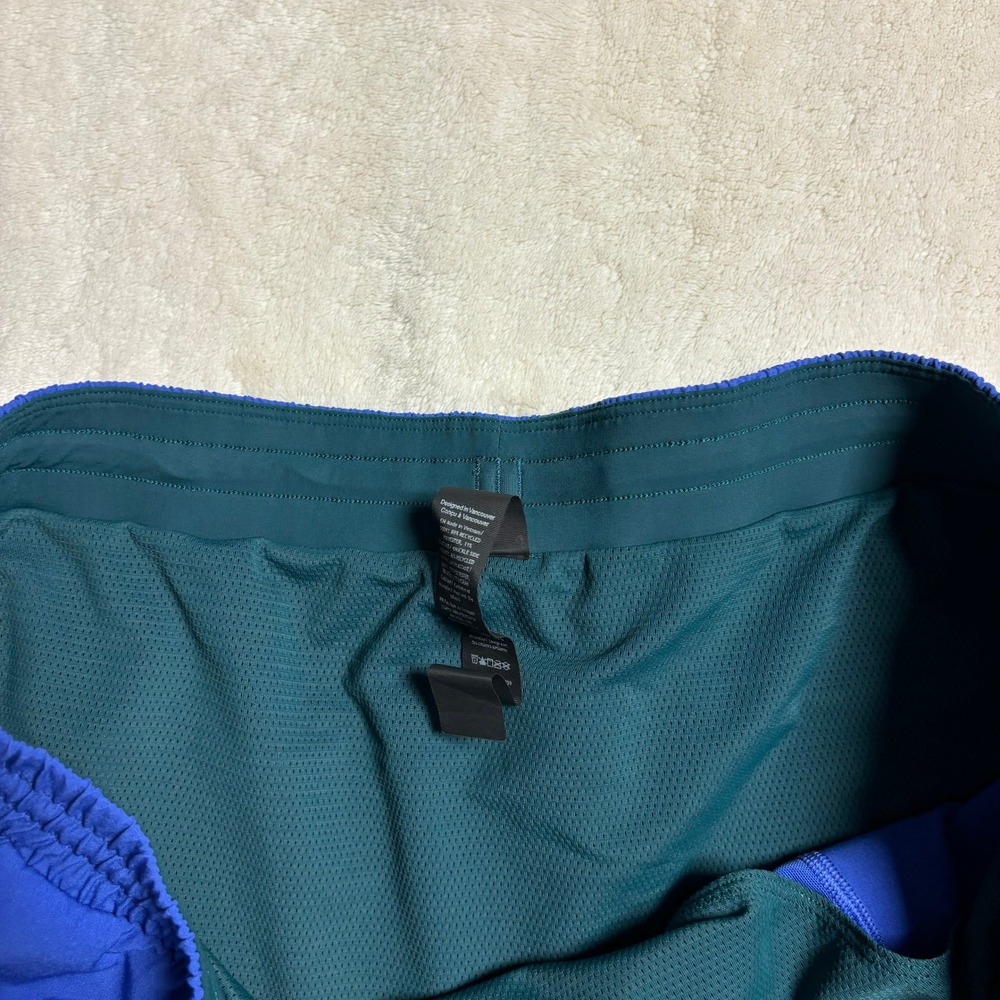Lululemon Mens Pool Swim‎ Shorts Size XXL 5" Blue Lined Pockets Beach M7AWXS - Picture 7 of 12